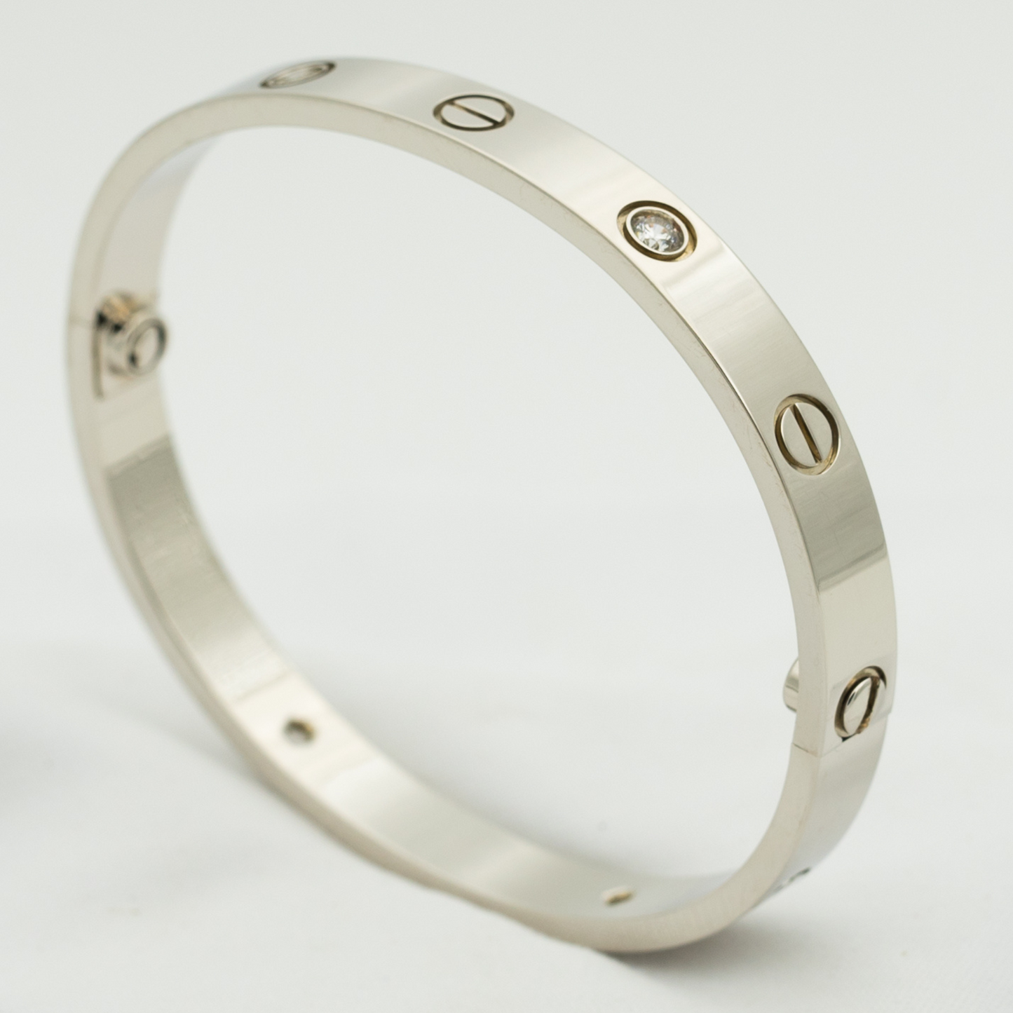 [Spark]LOVE BRACELET 6.1MM 4 DIAMONDS