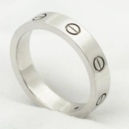 [Spark]LOVE RING 4MM 1 DIAMOND SILVER