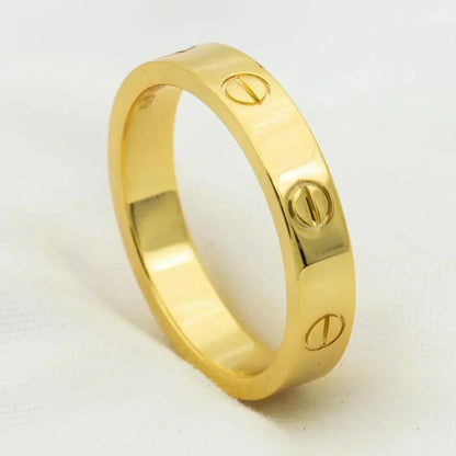 [Spark]LOVE RING 4MM 1 DIAMOND GOLD