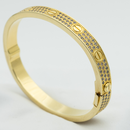 [Spark]LOVE BRACELET 6.1MM DIAMOND-PAVED