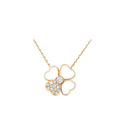 [Spark]CLOVER MOP DIAMOND Spark GOLD NECKLACE
