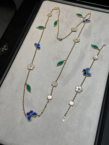 [Spark] 2026 NEW CLOVER 15 MOTIFS LUCKY NECKLACE