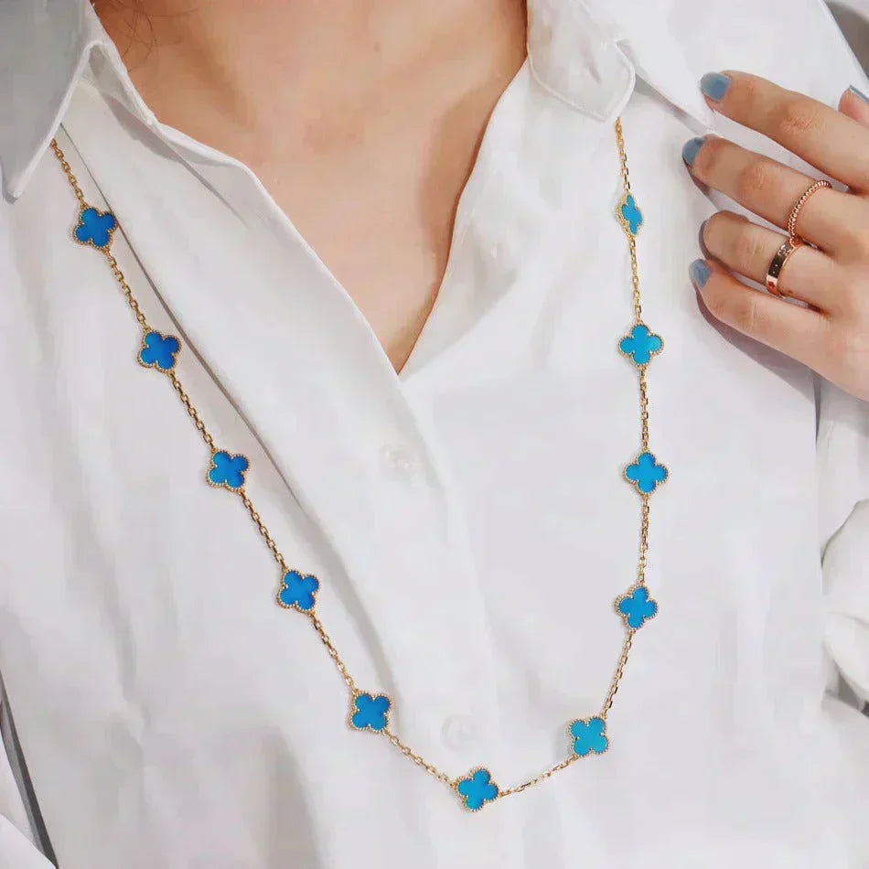 [Spark]CLOVER 20 MOTIFS TURQUOISE GOLD