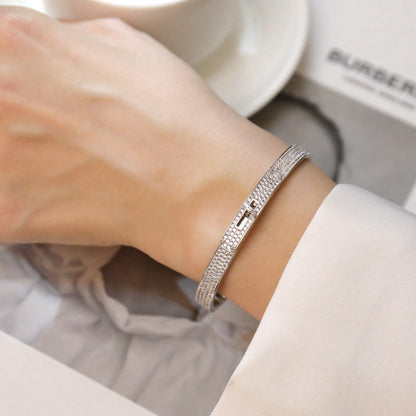 [Spark]KELLY BRACELET DIAMOND PAVED