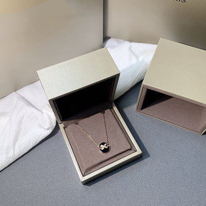 [Spark]JEUX DE PINK GOLD DIAMOND NECKLACE