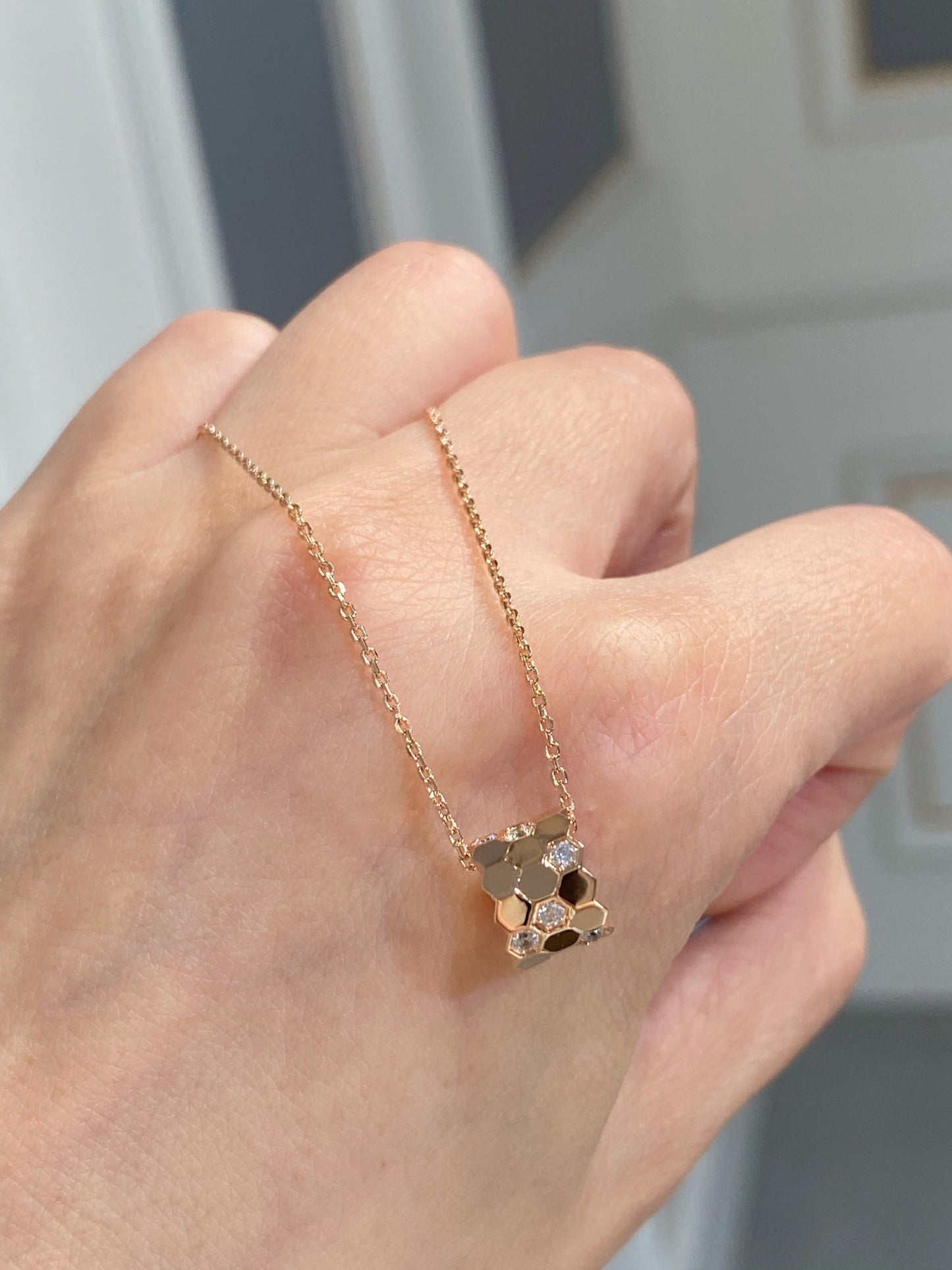 [Spark]BEE LOVE DIAMOND NECKLACE