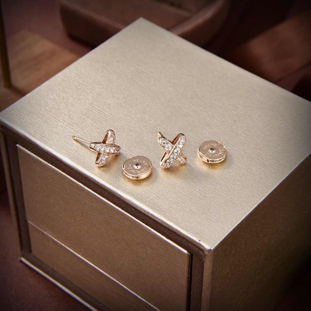 [Spark]JEUX DE GOLD DIAMOND EARRINGS