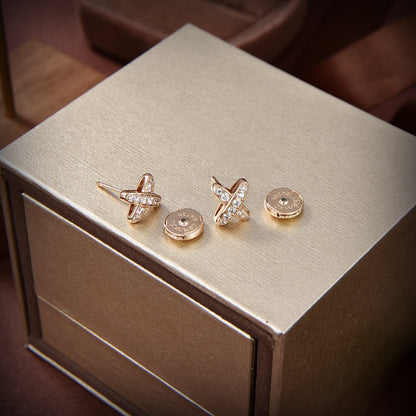 [Spark]JEUX DE GOLD DIAMOND EARRINGS