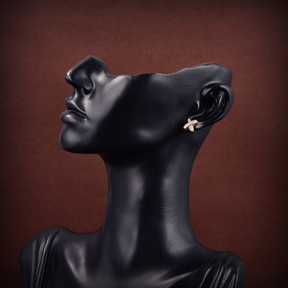 [Spark]JEUX DE GOLD DIAMOND EARRINGS