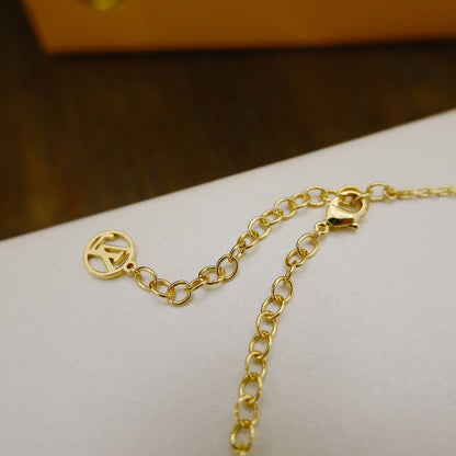 [Spark]BLOOMING SUPPLE NECKLACE BRASS