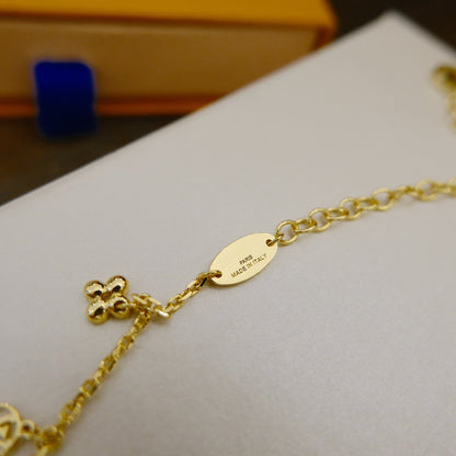 [Spark]BLOOMING SUPPLE NECKLACE BRASS