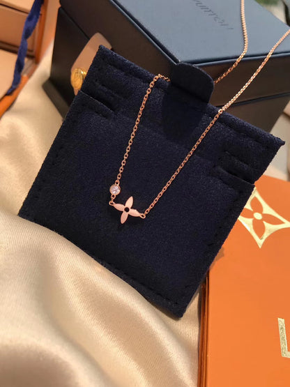 [Spark]BLOSSOM PENDANT PINK GOLD AND DIAMOND