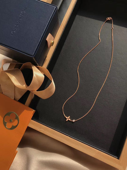 [Spark]BLOSSOM PENDANT PINK GOLD AND DIAMOND