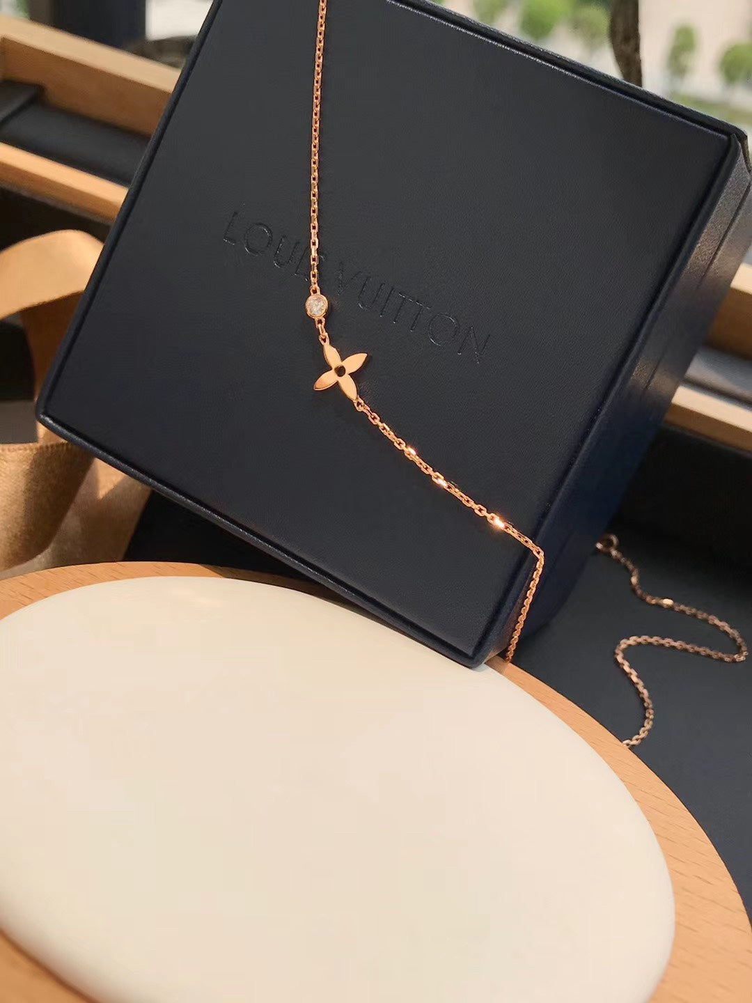 [Spark]BLOSSOM PENDANT PINK GOLD AND DIAMOND