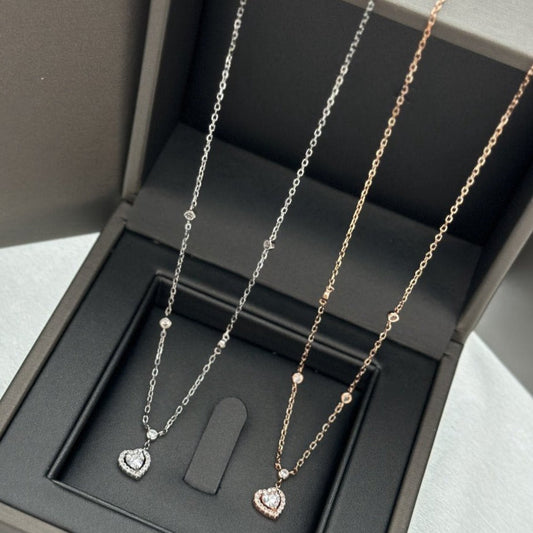 [Spark]JOY HEART DIAMOND NECKLACE