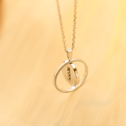 [Spark]Demo MOVE MM SILVER DIAMOND NECKLACE