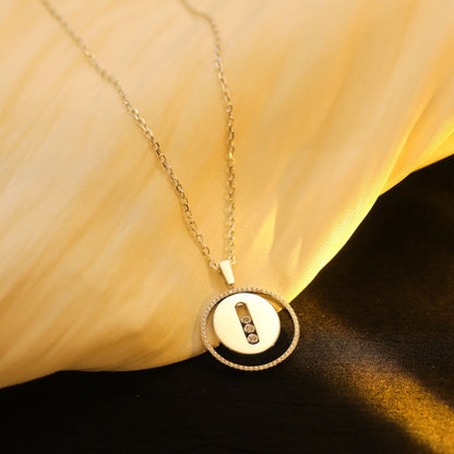 [Spark]Demo MOVE MM SILVER DIAMOND NECKLACE