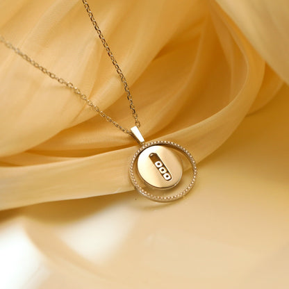 [Spark]Demo MOVE MM SILVER DIAMOND NECKLACE