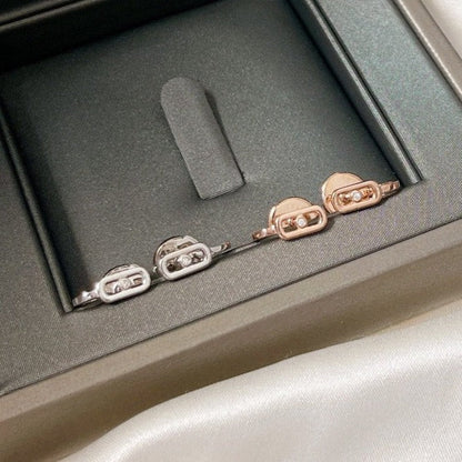 [Spark]CREOLES MOVE UNO MINI 1 DIAMOND EARRINGS