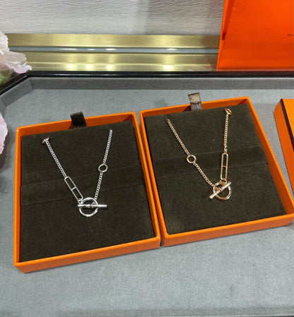 [Spark]HM STERLING CHAINE D'ANCRE HEART