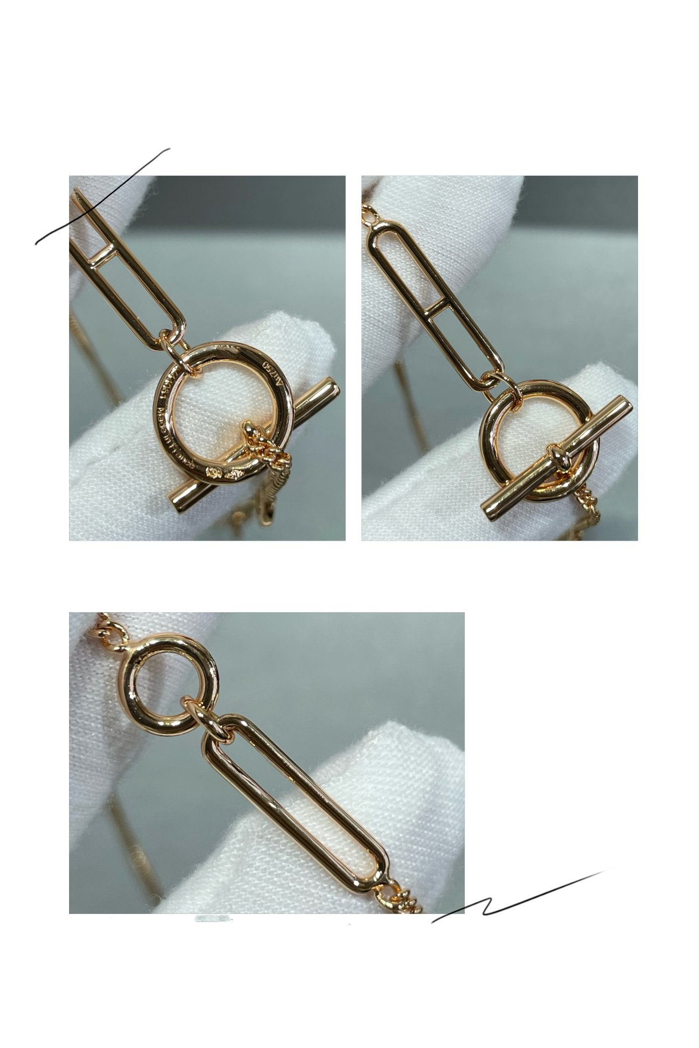 [Spark]HM STERLING CHAINE D'ANCRE HEART