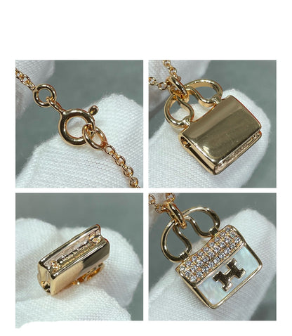 [Spark]H CIRCE MOISSANITE PENDANT NECKLACE GOLD