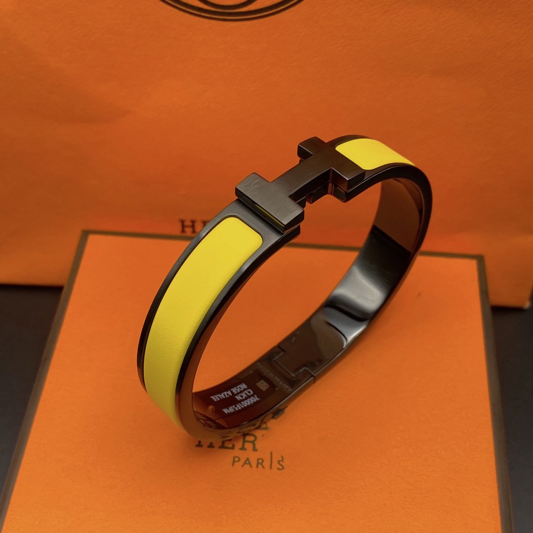 [Spark]CLIC HM SO BLACK YELLOW BRACELET