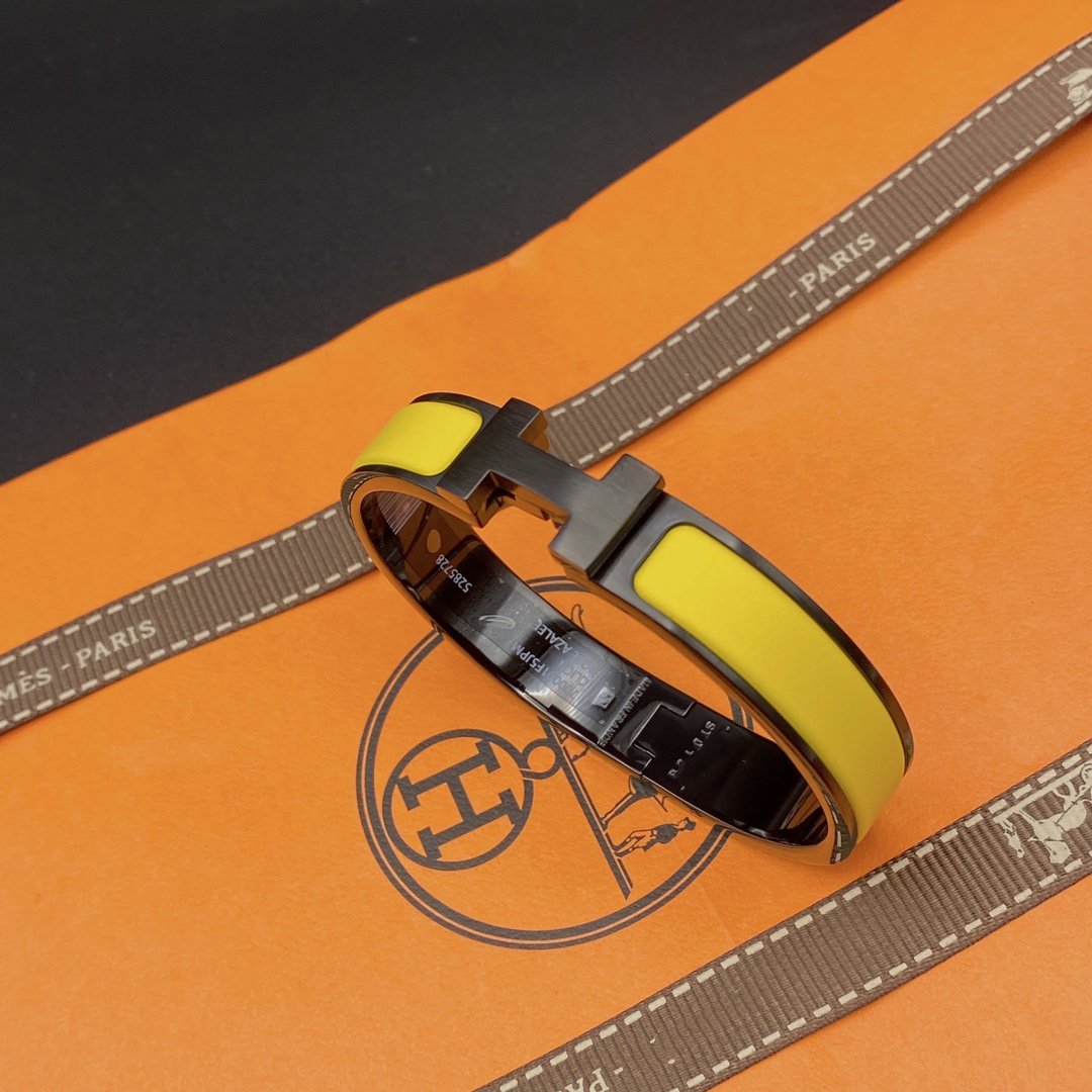 [Spark]CLIC HM SO BLACK YELLOW BRACELET