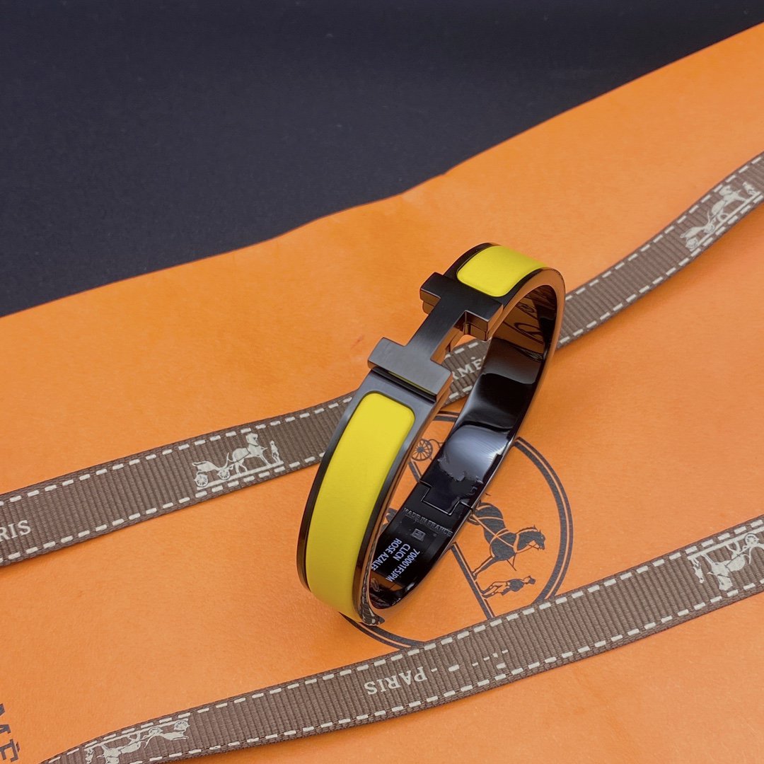 [Spark]CLIC HM SO BLACK YELLOW BRACELET