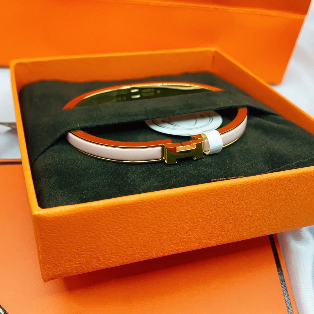 [Spark]CLASSIC HM CLIC  PINK 8MM ENAMEL BRACELET