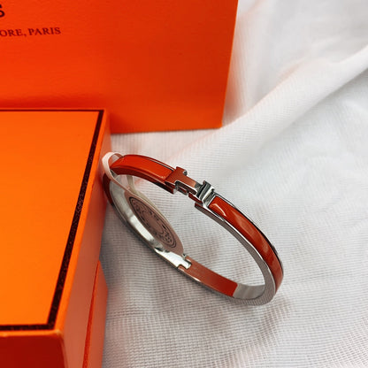 [Spark]CLASSIC HM CLIC RED 8MM ENAMEL BRACELET