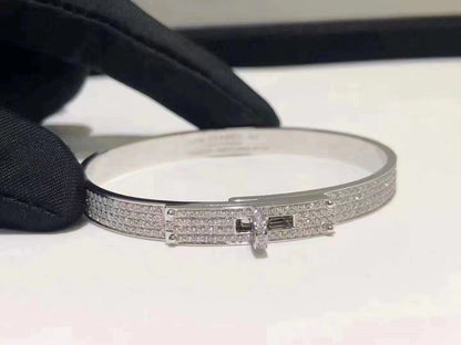 [Spark]HM KELLY BRACELET IN SILVER AND FULL PAVE DIAMOND
