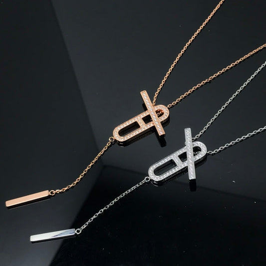 [Spark]HM NECKLACE PLATINUM Spark GOLD DIAMOND
