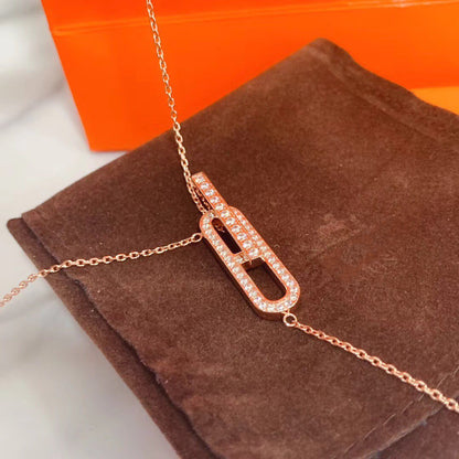 [Spark]HM NECKLACE PLATINUM Spark GOLD DIAMOND