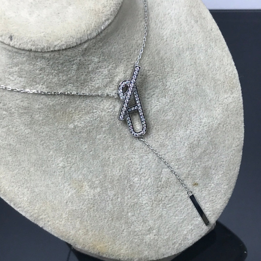 [Spark]HM NECKLACE PLATINUM Spark GOLD DIAMOND