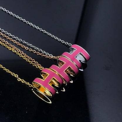 [Spark]H NECKLACE PINK