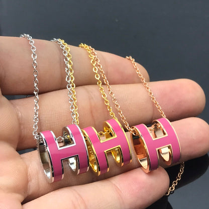 [Spark]H NECKLACE PINK