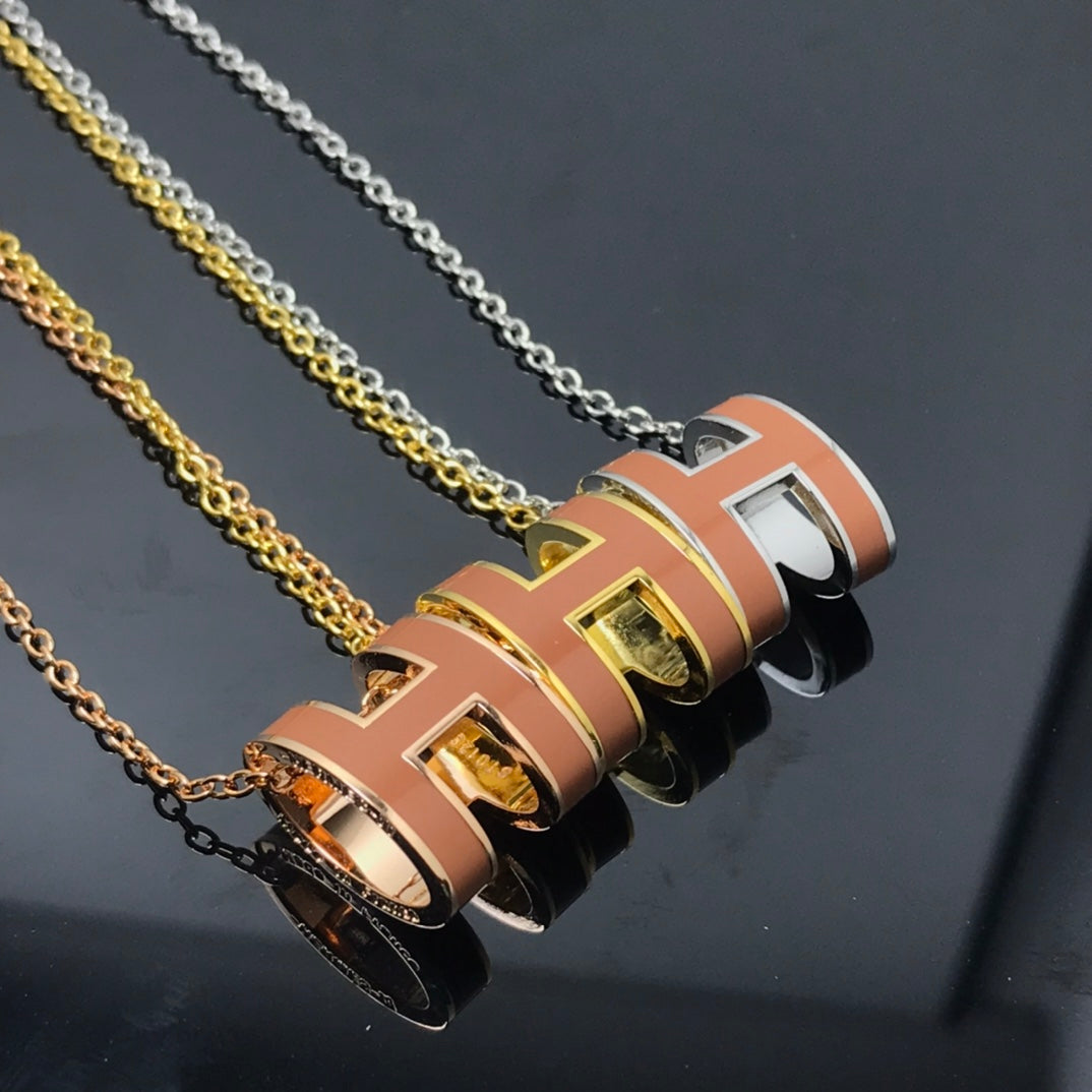 [Spark]H NECKLACE BROWN