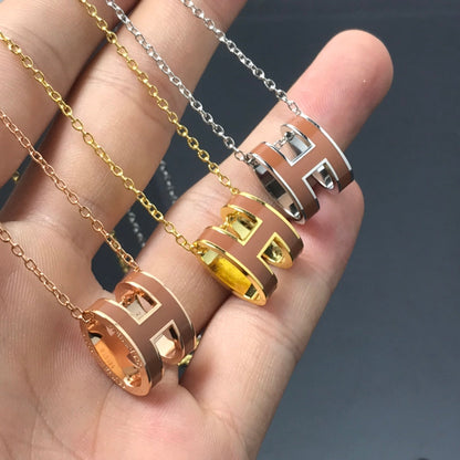 [Spark]H NECKLACE BROWN