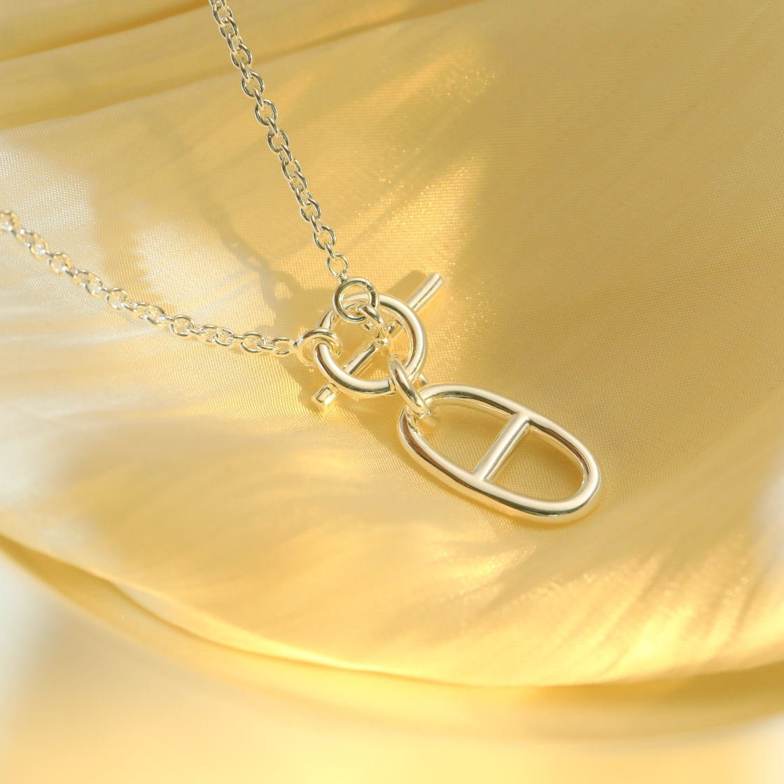 [Spark]HM CHAINE D'ANCRE PENDANT NECKLACE STERLING SILVER