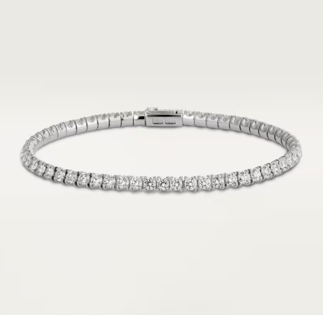 [Spark]  CLASSIC BASEBALL BRACELAT, 52 DIAMOND