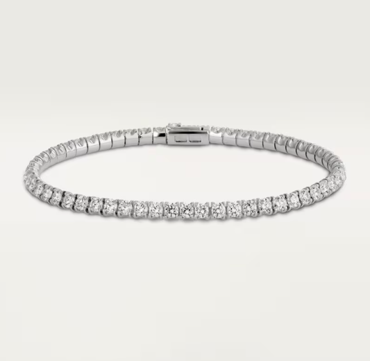 [Spark]  CLASSIC BASEBALL BRACELAT, 52 DIAMOND