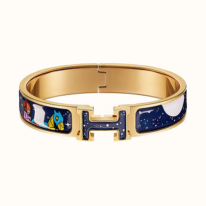 [Spark]H STAR AND MOON BRACELET 12MM