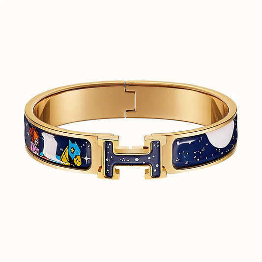 [Spark]H STAR AND MOON BRACELET 12MM