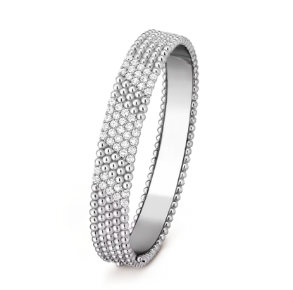 [Spark]Five-row diamond bracelet