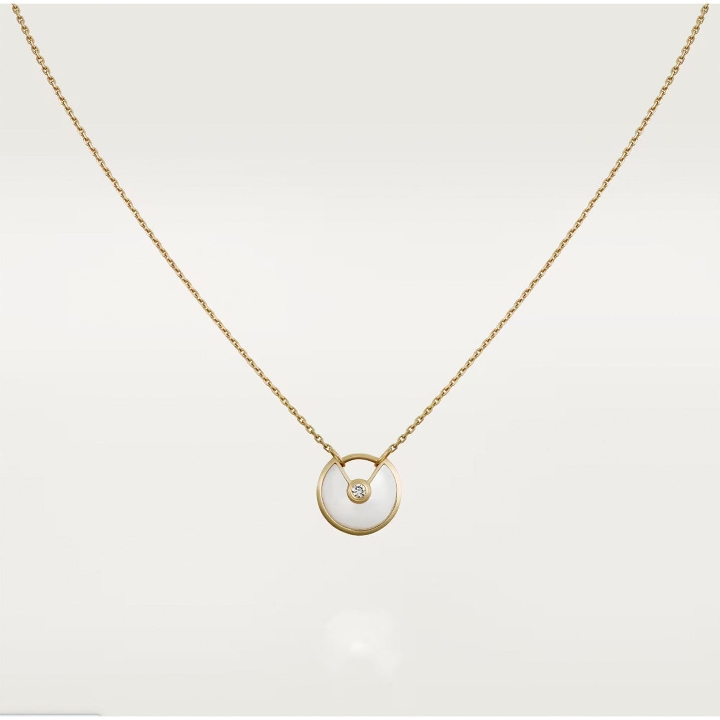 [Spark]AMULETTE Spark GOLD MOP NECKLACE
