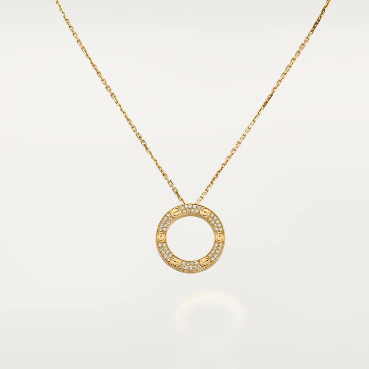 [Spark]LOVE NECKLACE ADJUSTABLE Spark GOLD