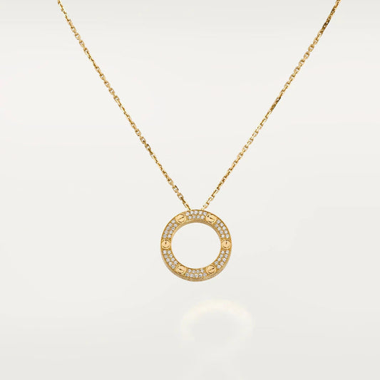 [Spark]LOVE NECKLACE ADJUSTABLE Spark GOLD