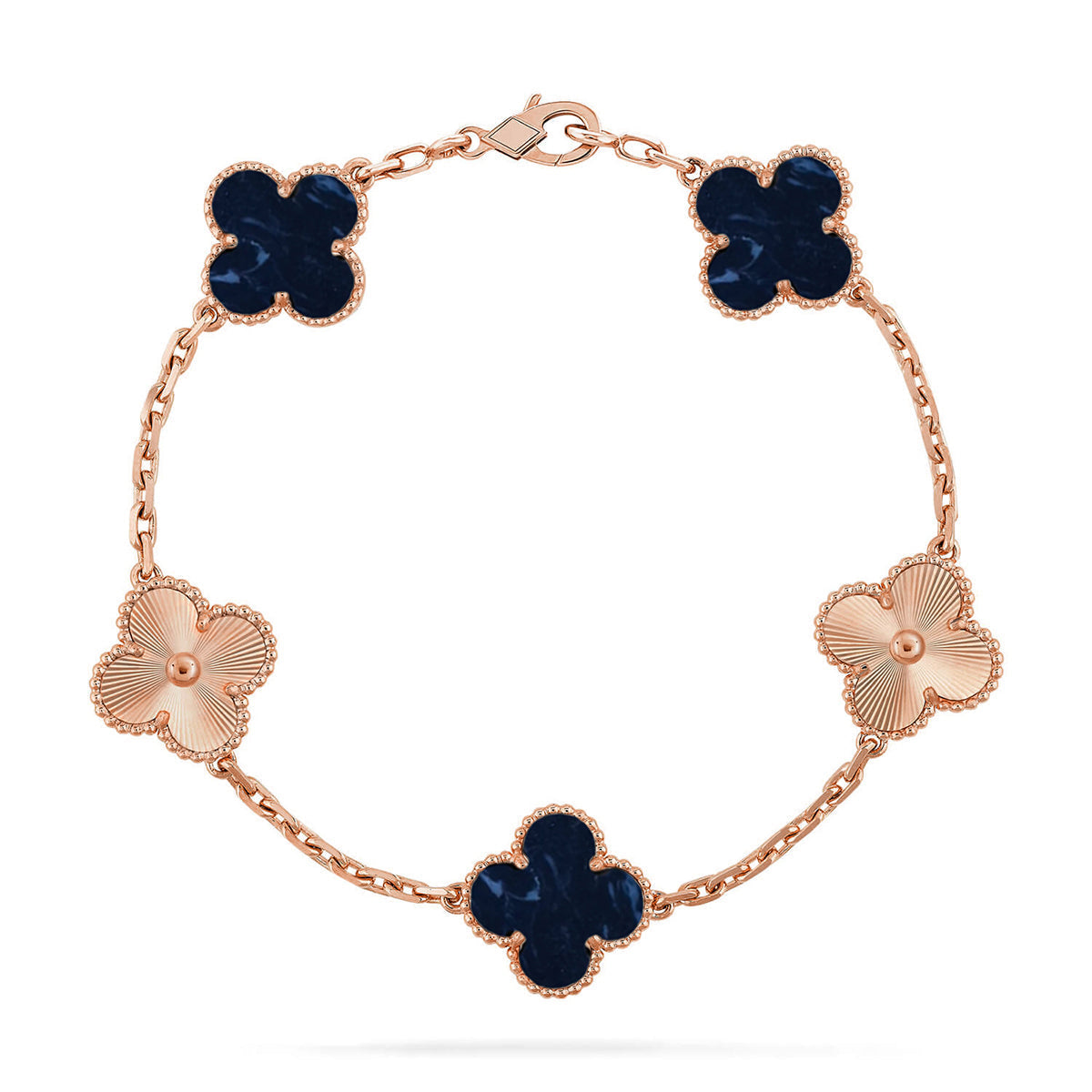 [Spark]CLOVER 5 MOTIF PIETERSITE BRACELET COLLECTION