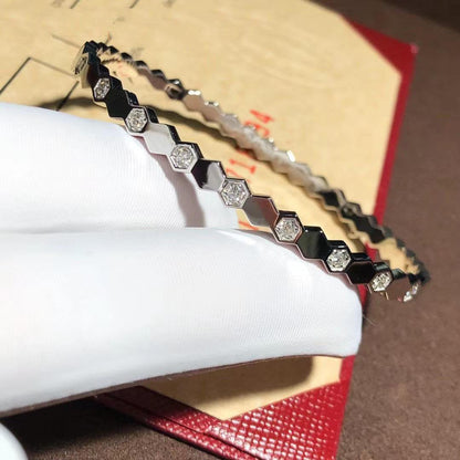 [Spark]BEE LOVE SILVER DIAMOND BRACELET